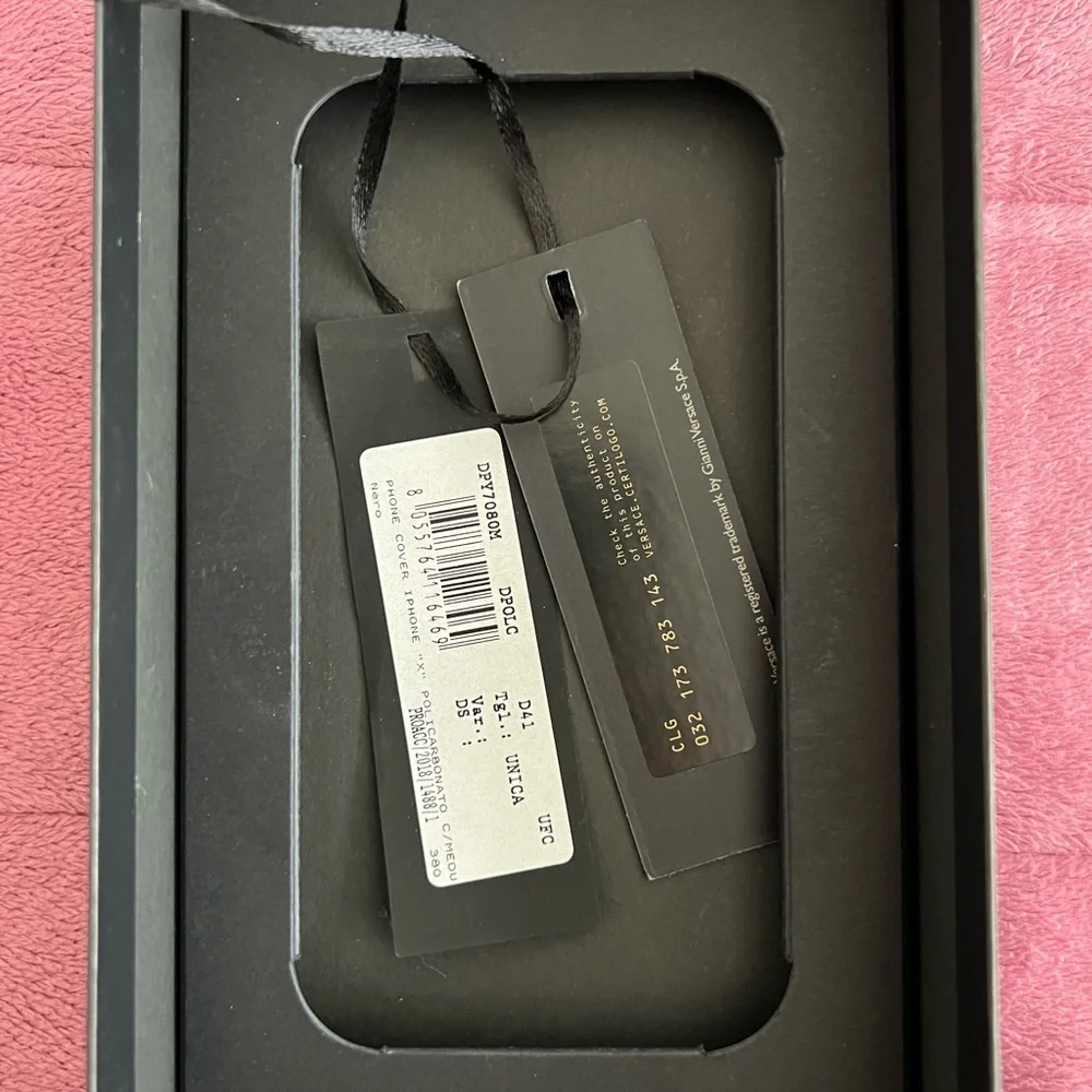 Versace IPhone X Phone Case